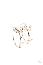 Load image into Gallery viewer, Full Out Flutter - Gold Butterfly Earrings - Sabrina&#39;s Bling Collection