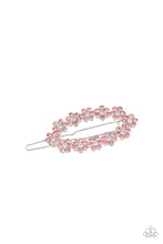 Load image into Gallery viewer, Gorgeously Garden Party - Pink Rhinestone Hair Clip - Sabrina&#39;s Bling Collection
