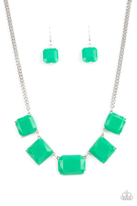 Instant Mood Booster - Green Necklace - Sabrina's Bling Collection