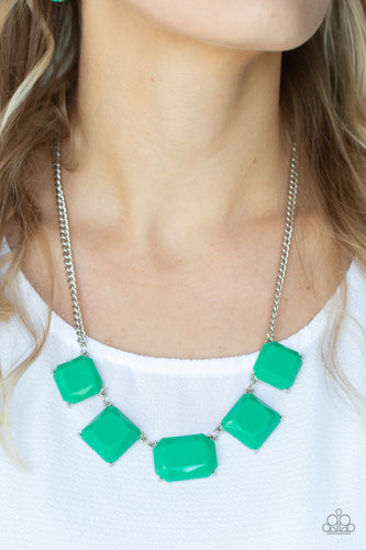 Instant Mood Booster - Green Necklace - Sabrina's Bling Collection