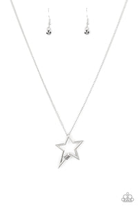 Light Up The Sky - Silver Necklace - Sabrina's Bling Collection