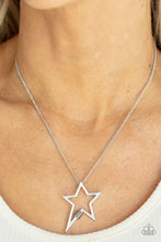 Load image into Gallery viewer, Light Up The Sky - Silver Necklace - Sabrina&#39;s Bling Collection