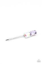 Load image into Gallery viewer, Material Girl Goals - Purple Hair Pin - Sabrina&#39;s Bling Collection