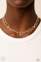 Load image into Gallery viewer, Monochromatic Magic - Rose Gold Choker Necklace - Sabrina&#39;s Bling Collection