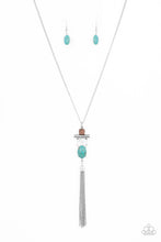 Load image into Gallery viewer, Products Natural Novice - Blue Necklace - Sabrina&#39;s Bling Collection