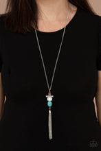 Load image into Gallery viewer, Products Natural Novice - Blue Necklace - Sabrina&#39;s Bling Collection