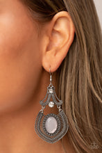 Load image into Gallery viewer, Panama Palace - Silver Earrings - Sabrina&#39;s Bling Collection