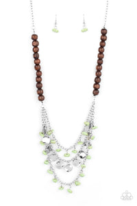 Plains Paradise - Green Necklace - Sabrina's Bling Collection