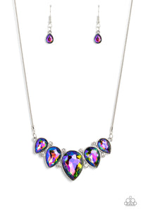 Regally Refined - Multi Necklace - November 2022 Life Of The Party - Sabrinas Bling Collection