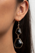 Load image into Gallery viewer, Rio Relic - Black Earrings - Sabrina&#39;s Bling Collection