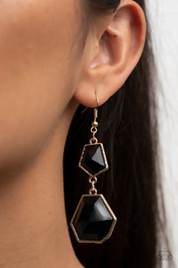 Rio Relic - Black Earrings - Sabrina's Bling Collection