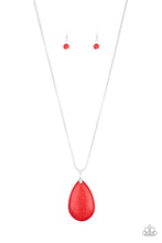 Load image into Gallery viewer, Sedona Sandstone - Red Necklace - Sabrina&#39;s Bling Collection