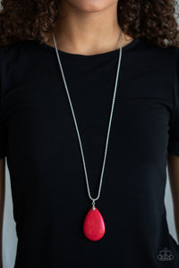 Sedona Sandstone - Red Necklace - Sabrina's Bling Collection