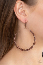 Load image into Gallery viewer, Simple Synchrony - Copper Earrings - Sabrinas Bling Collection