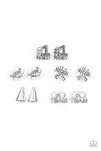 Load image into Gallery viewer, Little Divas - Cheerleader Inspirated Earring 5 Pack - Sabrina&#39;s Bling Collection