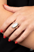 Load image into Gallery viewer, Timelessly Transcendent - Rose Gold &amp; White Opal Ring - Sabrina&#39;s Bling Collection