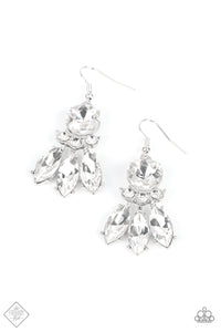 To Have and to SPARKLE - White Earrings - May 2022 Fashion Fix - Sabrina's Bling Collection