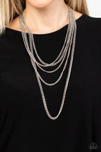 Load image into Gallery viewer, Top of the Food Chain - Silver Necklace - Sabrinas Bling Collection