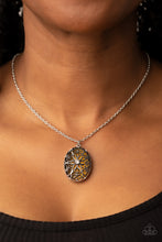 Load image into Gallery viewer, Venice Vacation - Yellow Filigree Necklace - Sabrinas Bling Collection