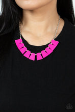Load image into Gallery viewer, Vivaciously Versatile - Pink Acrylic Necklace - Sabrina&#39;s Bling Collection