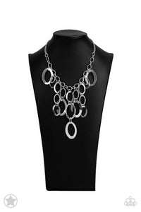 Products A Silver Spell - Silver Blockbuster Necklace - Sabrina's Bling Collection