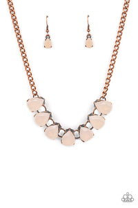 Above The Clouds - Copper Necklace - Sabrina's Bling Collection