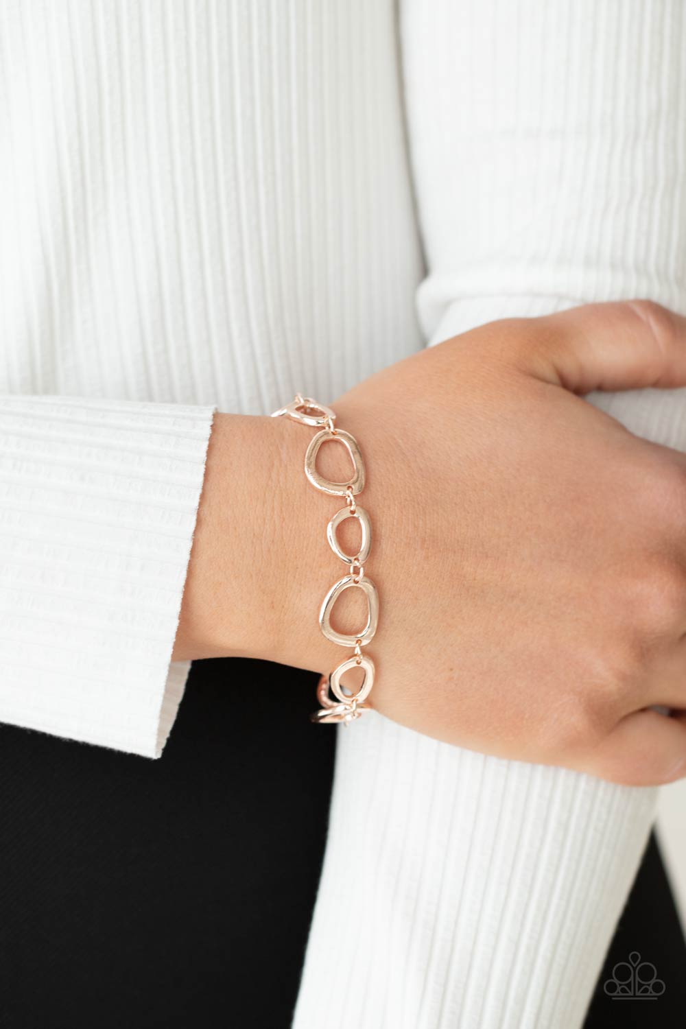 All That Mod - Rose Gold Bracelet - Sabrina's Bling Collection