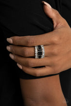 Load image into Gallery viewer, CACHE Value - Black Ring - Sabrina&#39;s Bling Collection