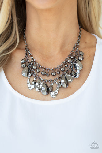 Extra Exhilarating - Black Necklace - Sabrina's Bling Collection