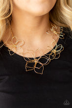 Load image into Gallery viewer, Flower Garden Fashionista - Gold Necklace - Sabrina&#39;s Bling Collection