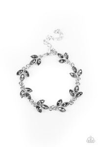 Gala Garland - Silver Rhinestone Bracelet - Sabrina's Bling Collection