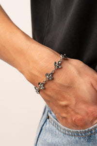 Gala Garland - Silver Rhinestone Bracelet - Sabrina's Bling Collection