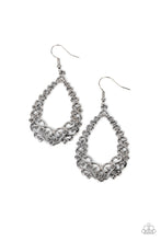 Load image into Gallery viewer, Granada Garland - Black Filigree Earrings - Sabrina&#39;s Bling Collection