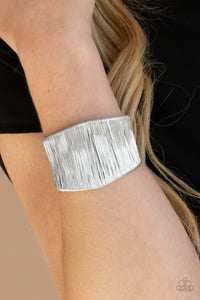 Hot Wired Wonder - Silver Bracelet - Sabrina's Bling Collection