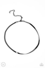 Load image into Gallery viewer, In No Time Flat - Black Choker Necklace - Sabrina&#39;s Bling Collection