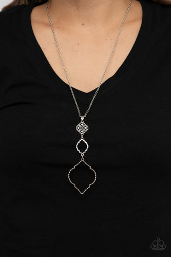 Marrakesh Mystery - Silver Necklace - Sabrina's Bling Collection