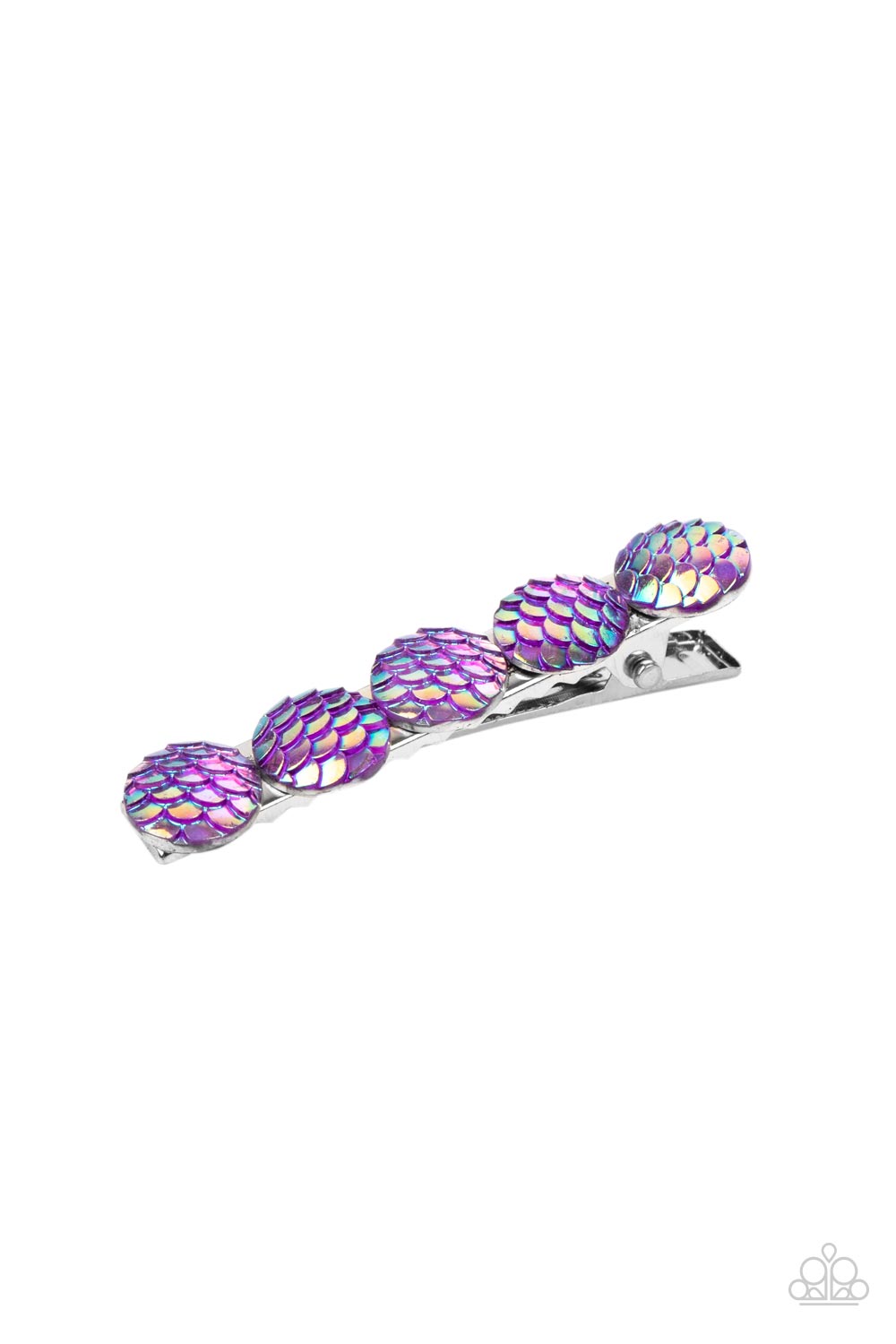 Mesmerizingly Mermaid - Purple Hair Clip - Sabrina's Bling Collection