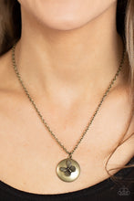 Load image into Gallery viewer, Monarch Meadow - Brass Butterfly Necklace - Sabrina&#39;s Bling Collection