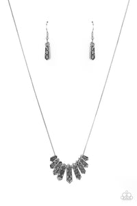 Monumental March - Silver Necklace - Sabrina's Bling Collection