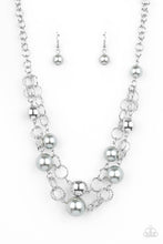 Load image into Gallery viewer, New Age Knockout - Silver Necklace - Sabrina&#39;s Bling Collection