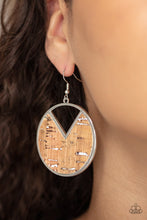 Load image into Gallery viewer, Nod to Nature - White Cork Earrings - Sabrina&#39;s Bling Collection