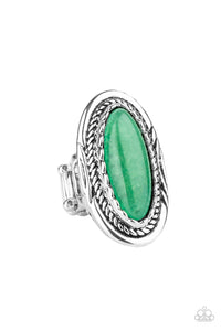 Primal Instincts - Green Ring - Sabrina's Bling Collection