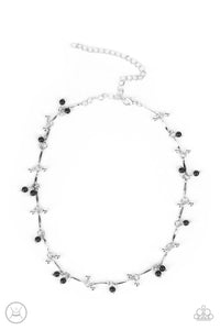 Sahara Social - Black Choker Necklace - Sabrina's Bling Collection