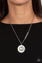 Load image into Gallery viewer, Sundial Dance - Multi Iridescent Inspirational Necklace - Sabrinas Bling Collection