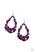 Load image into Gallery viewer, Tenacious Treasure - Purple Plum Earrings - Sabrina&#39;s Bling Collection