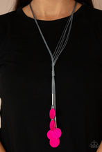 Load image into Gallery viewer, Tidal Tassels - Pink Necklace - Sabrina&#39;s Bling Collection