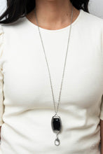 Load image into Gallery viewer, Timeless Tale - Black Necklace - Sabrina&#39;s Bling Collection