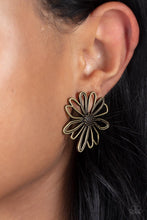 Load image into Gallery viewer, Artisan Arbor - Brass Earrings - Sabrina&#39;s Bling Collection