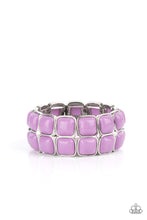 Load image into Gallery viewer, Double The DIVA-ttitude - Purple Bracelet - Sabrina&#39;s Bling Collection
