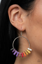 Load image into Gallery viewer, Earthy Ensemble - Multi Stone Earrings - Sabrina&#39;s Bling Collection